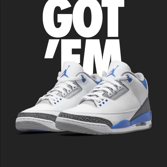 Jordan 3 racer blue main image 3